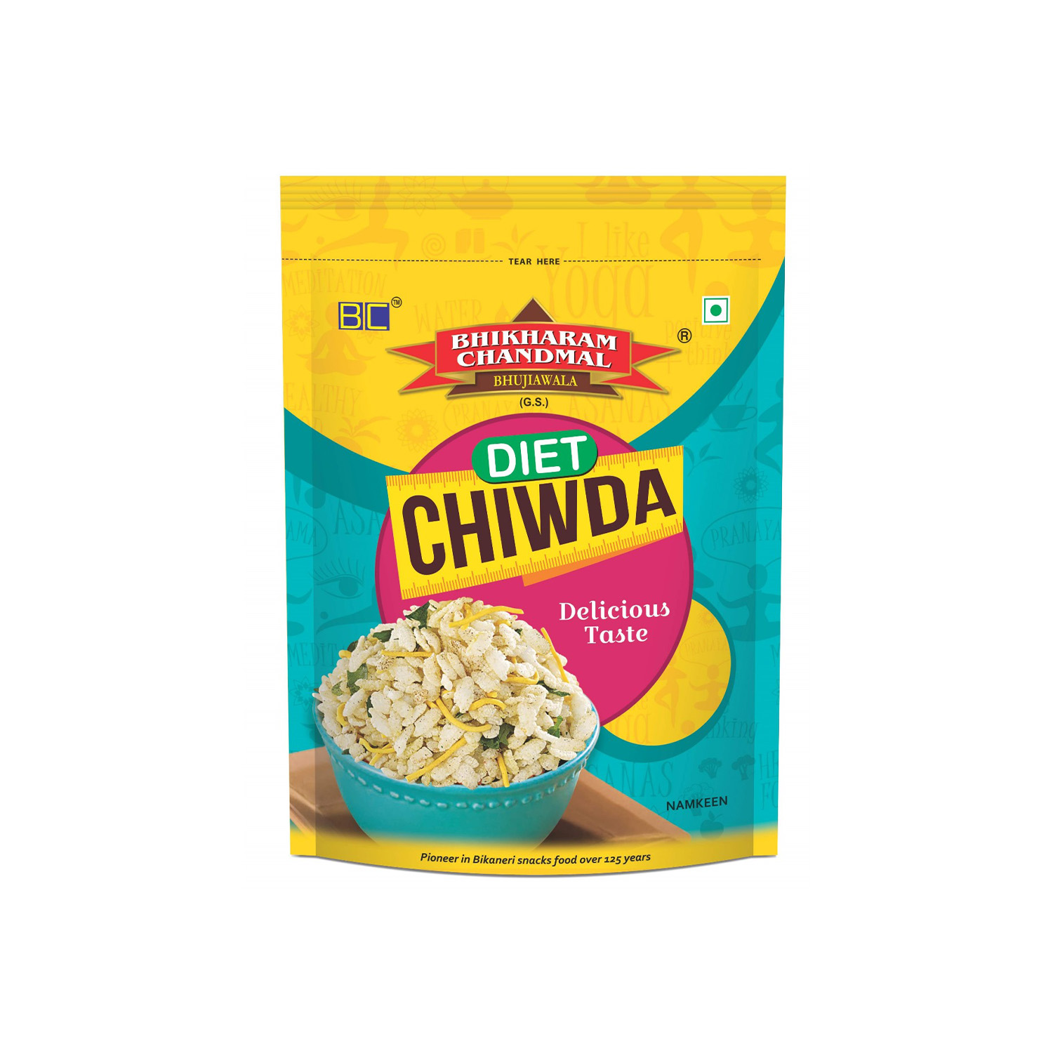 Bhikharam Chandmal Diet Chiwda 200 grams