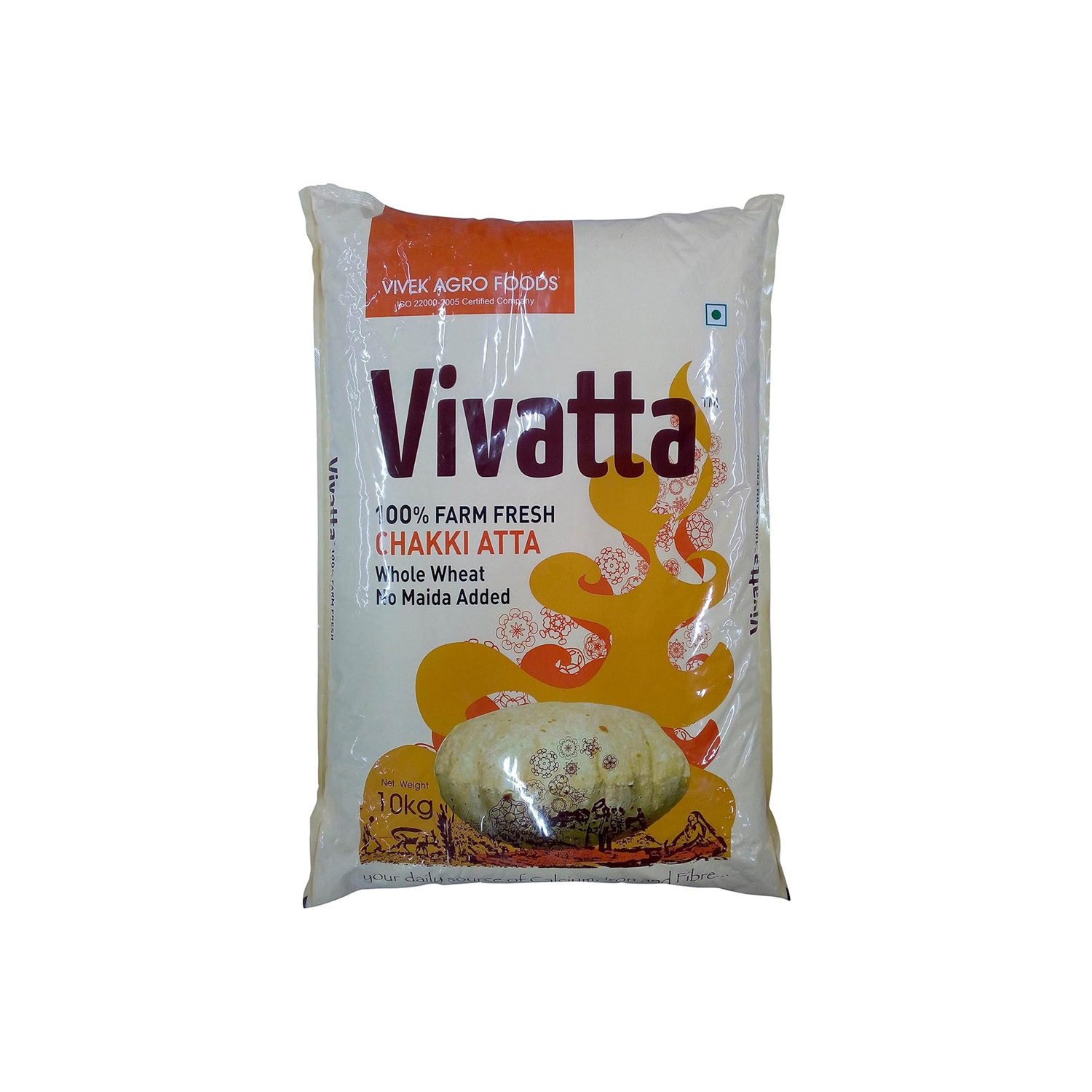 Vivatta Chakki Atta Wheat Flour 10 Kilograms