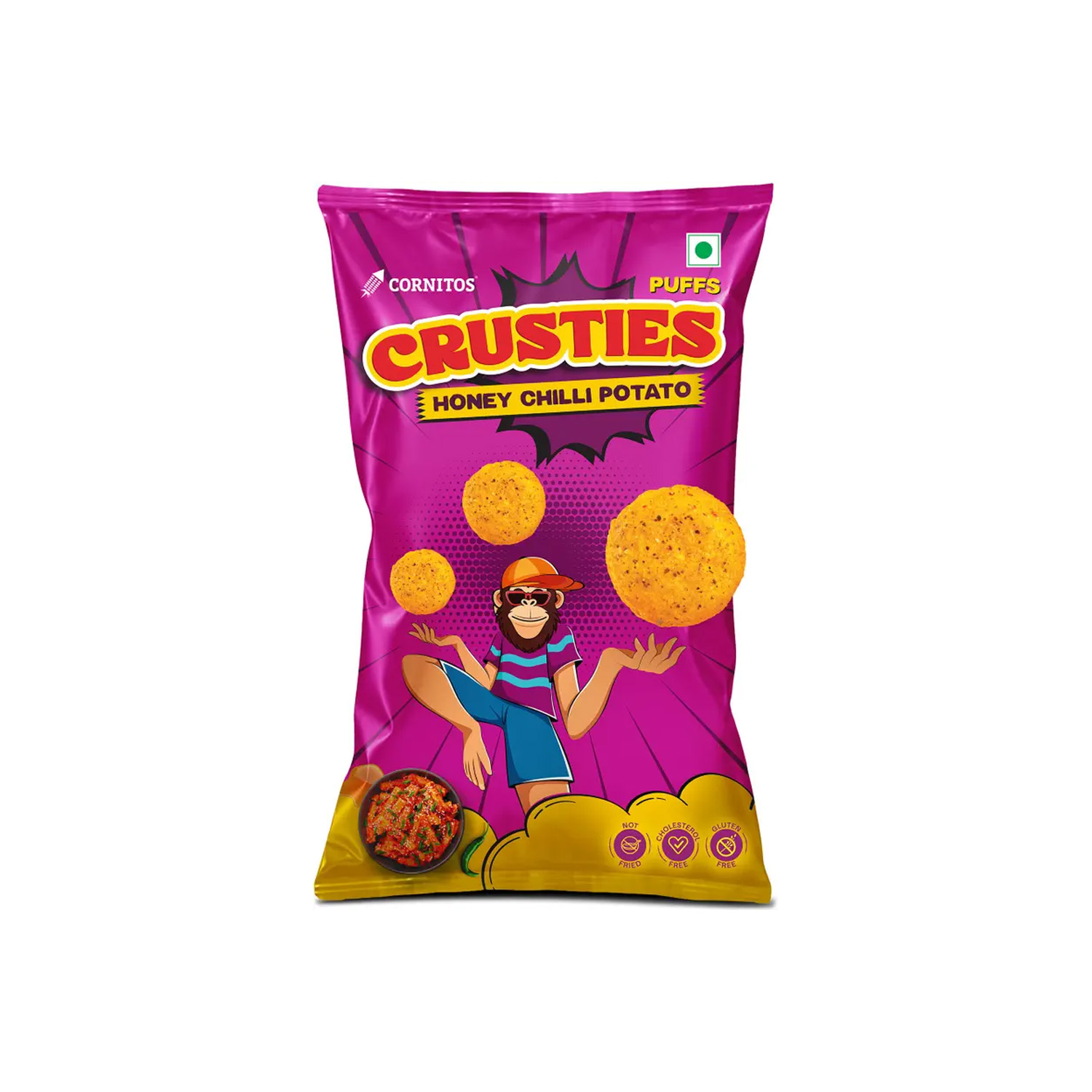 Cornitos Crusties Honey Chilli Potato Balls 45 grams