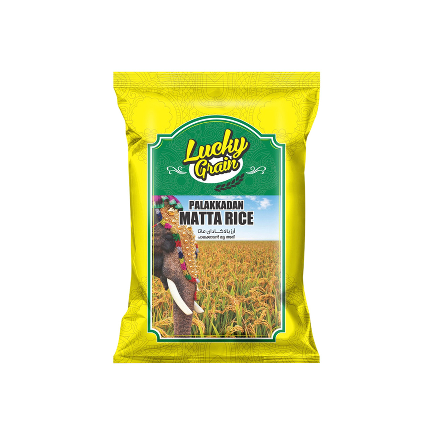 Lucky Gold Palakkadan Matta Rice 18 Kilograms