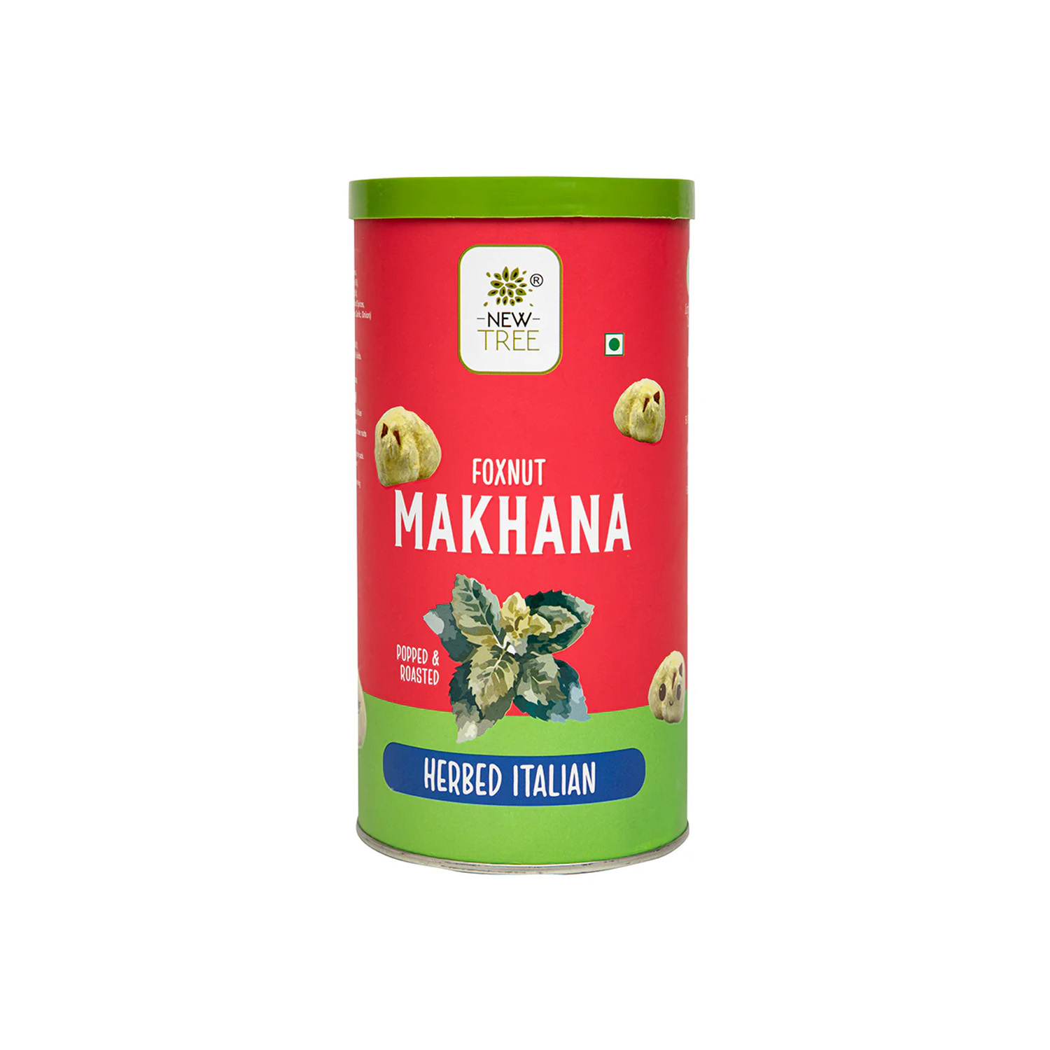 New Tree Foxnut Makhana Herbed Italian 65 grams