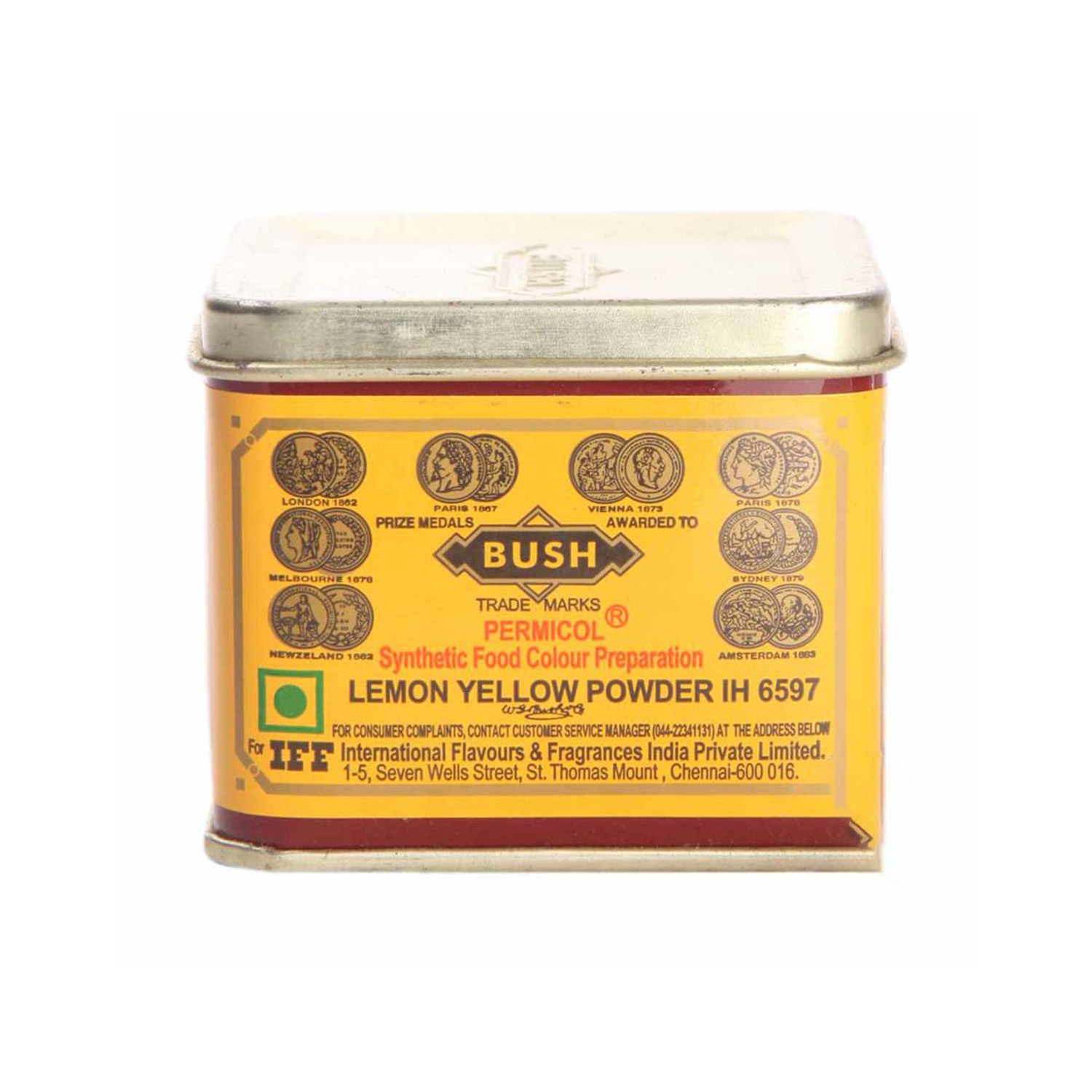 Bush Color Lemon Yellow 100 grams
