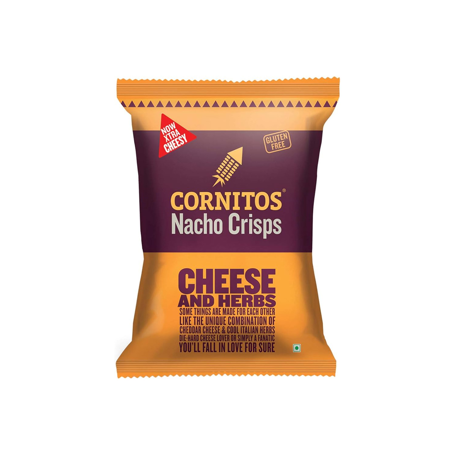 Cornitos Nacho Crisps Cheese And Herbs 55 grams