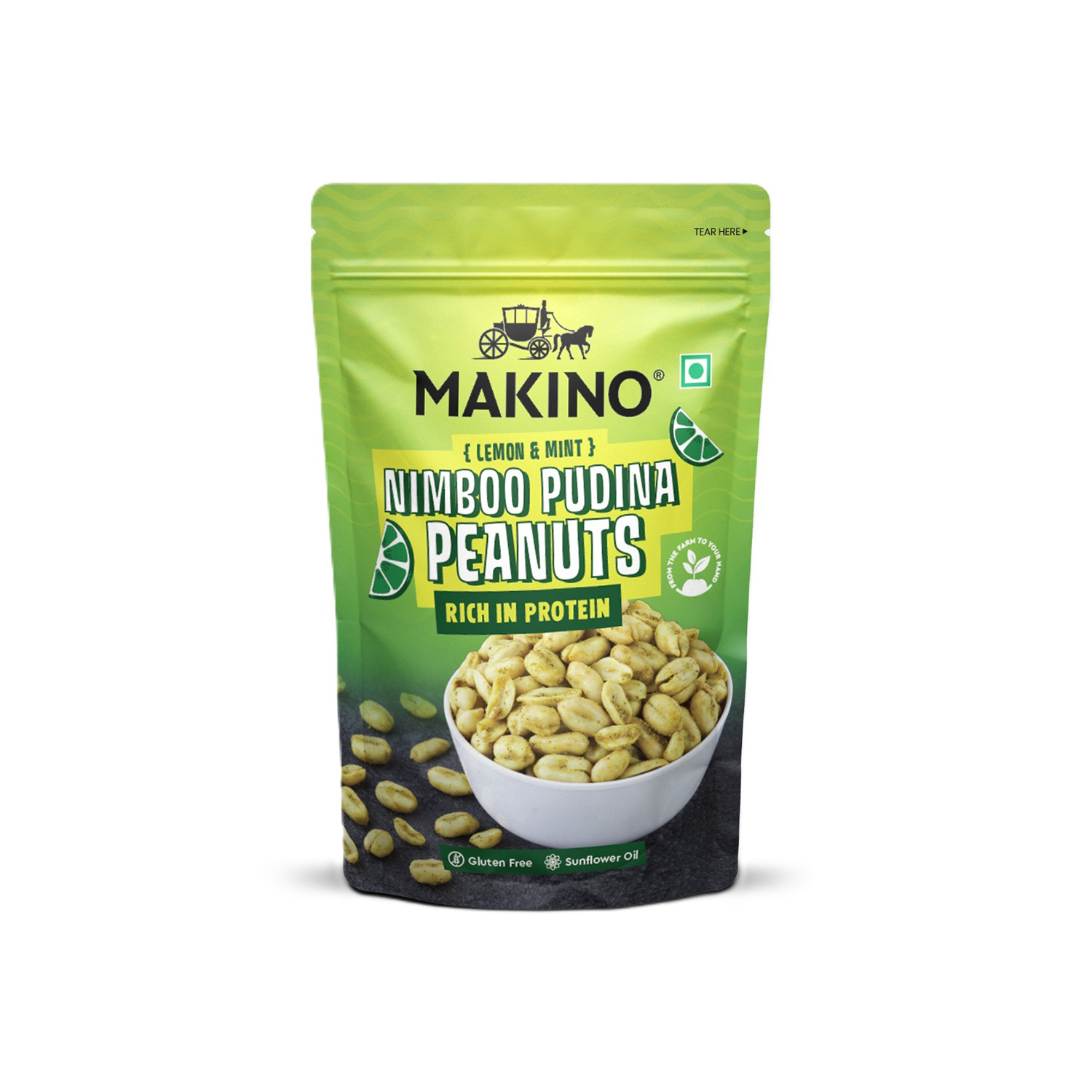 Makino Nimboo Pudina Peanuts 150 grams