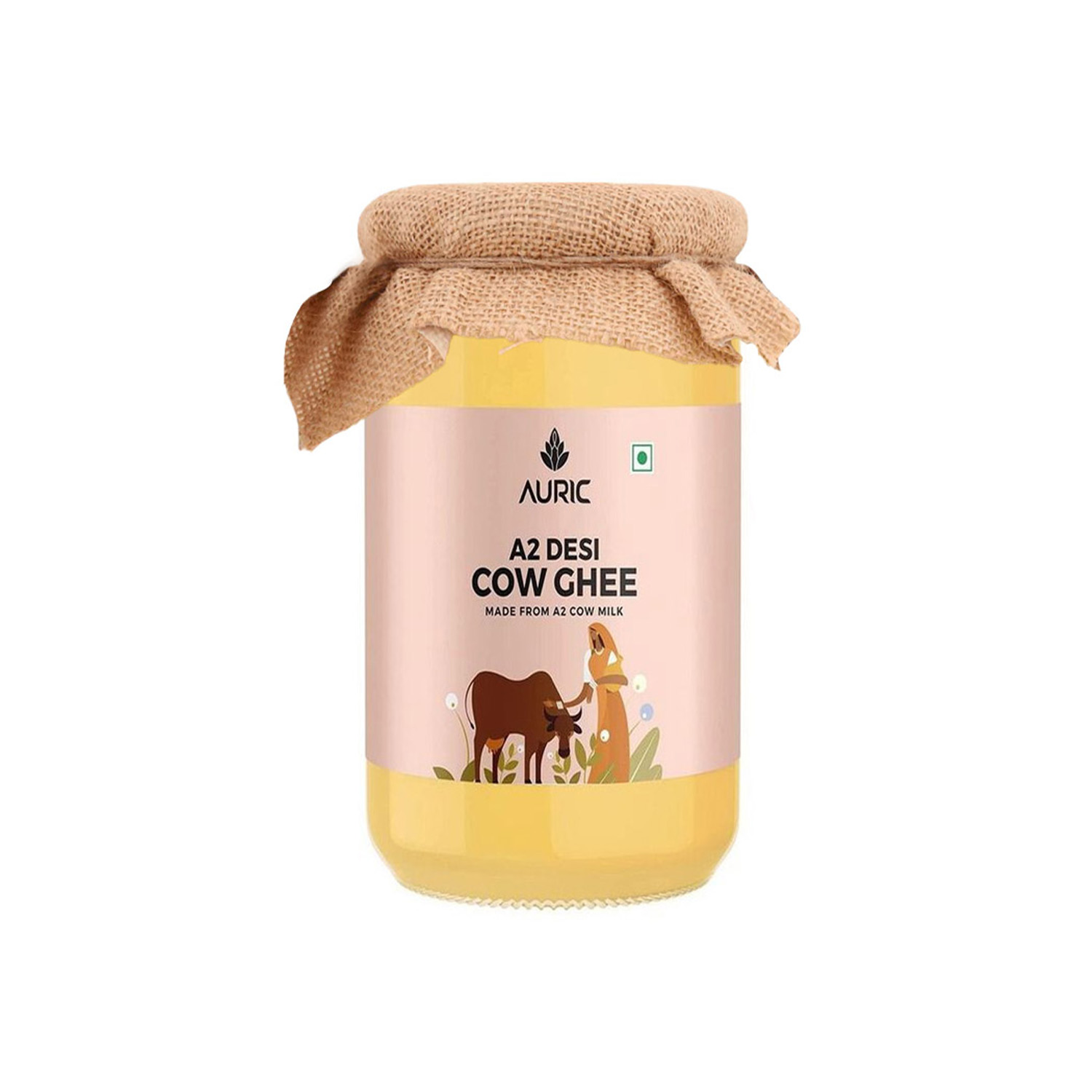 Auric A2 Cow Ghee 500 millilitres