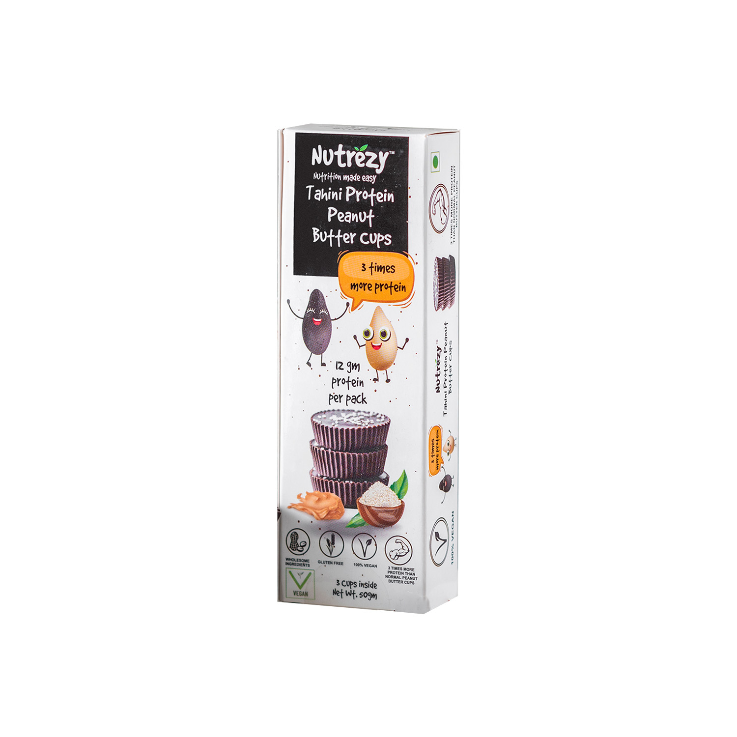 Nutrezy Tahini Protein Peanut Butter Cups 50 grams