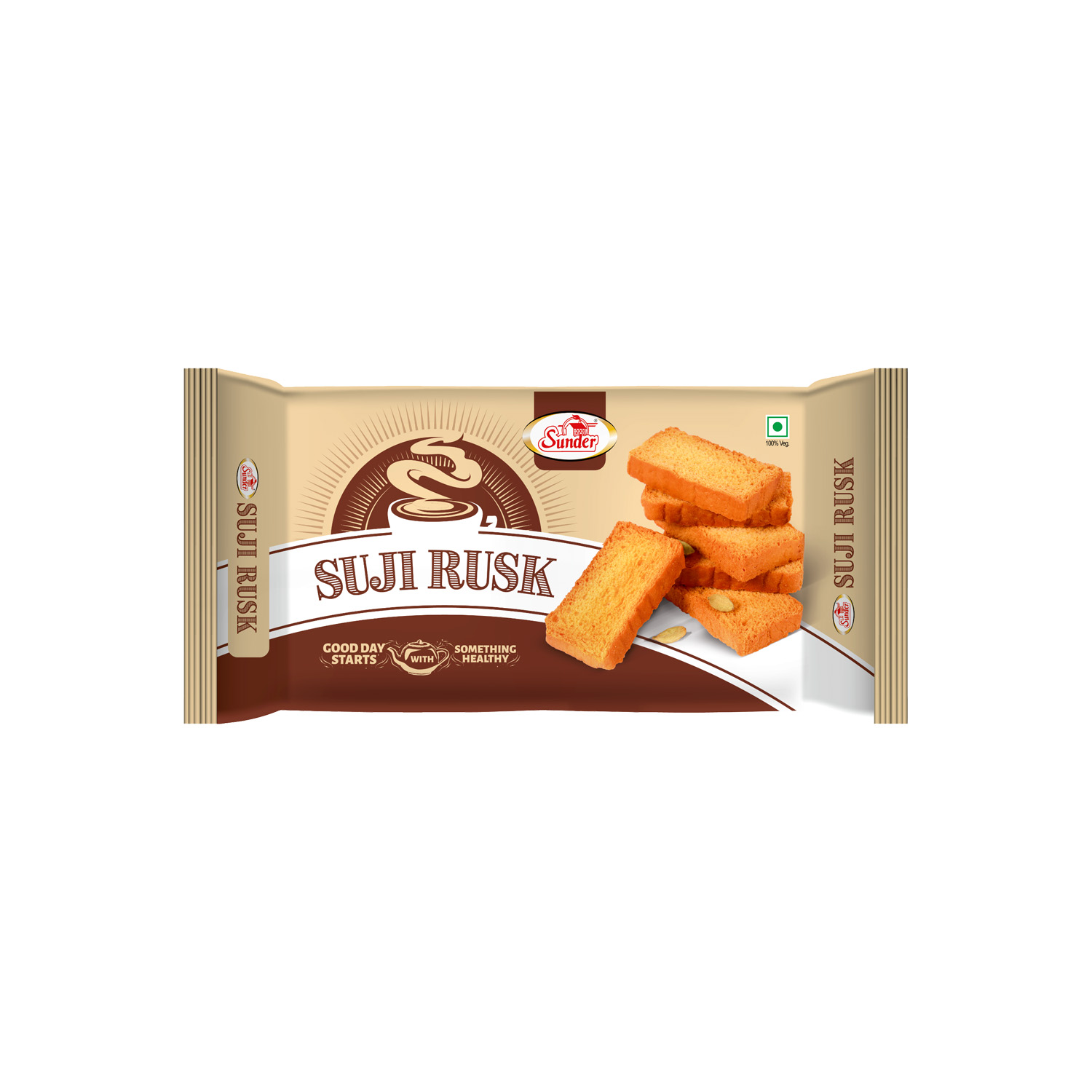 Sunder Suji Rusk 250 grams