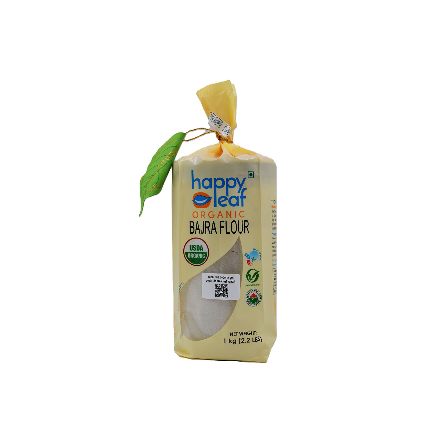 Happy Leaf Organic Bajra Flour 1 Kilogram