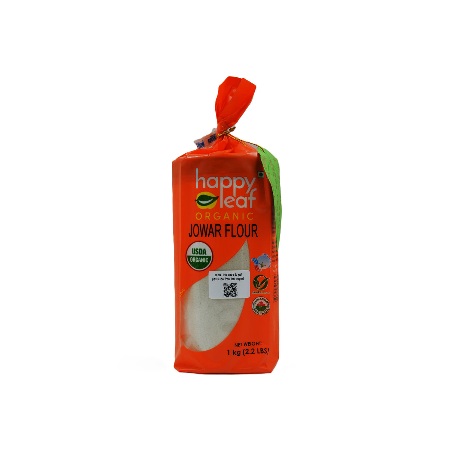 Happy Leaf Organic Jowar Flour 1 Kilogram