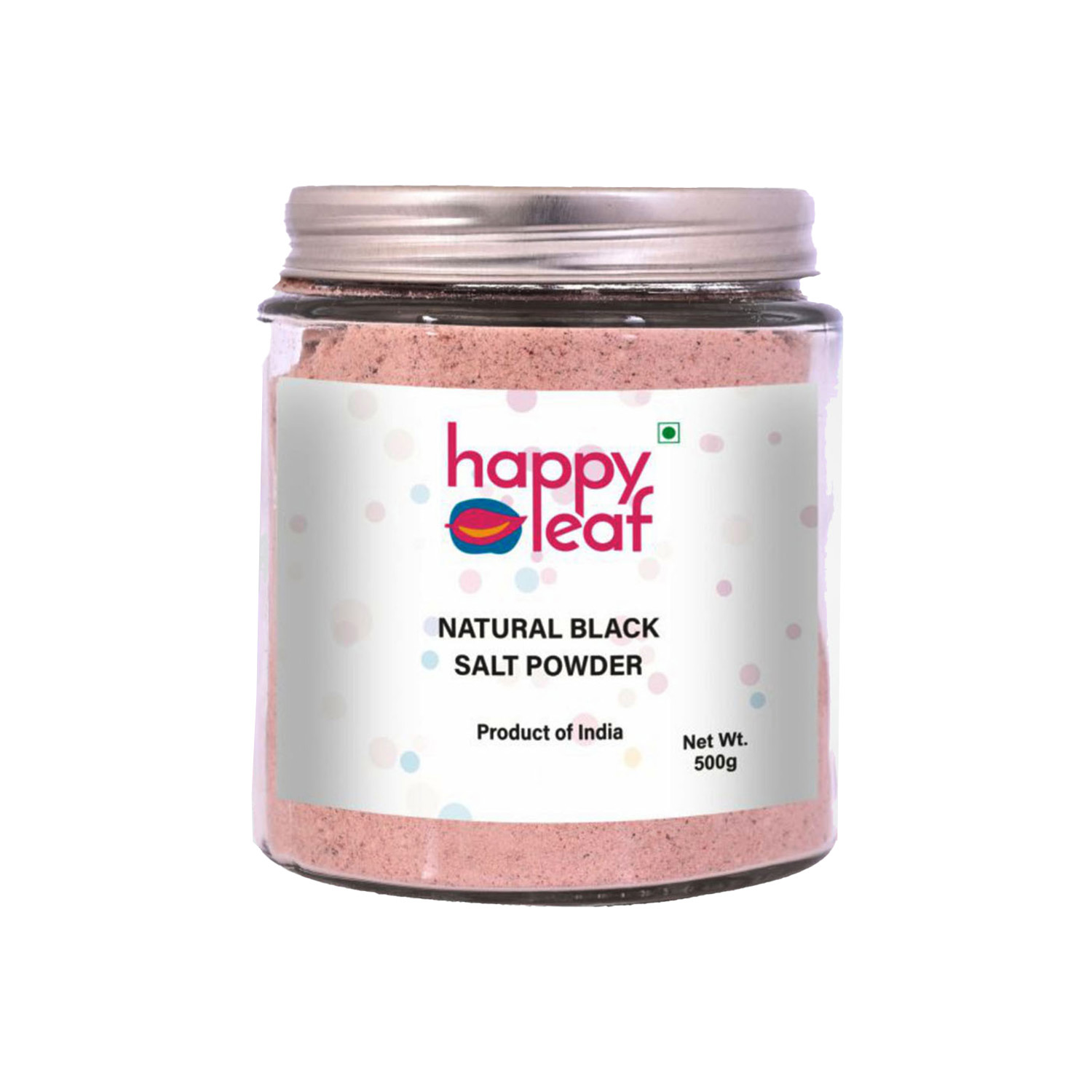 Happy Leaf Natural Black Salt Powder 500 grams