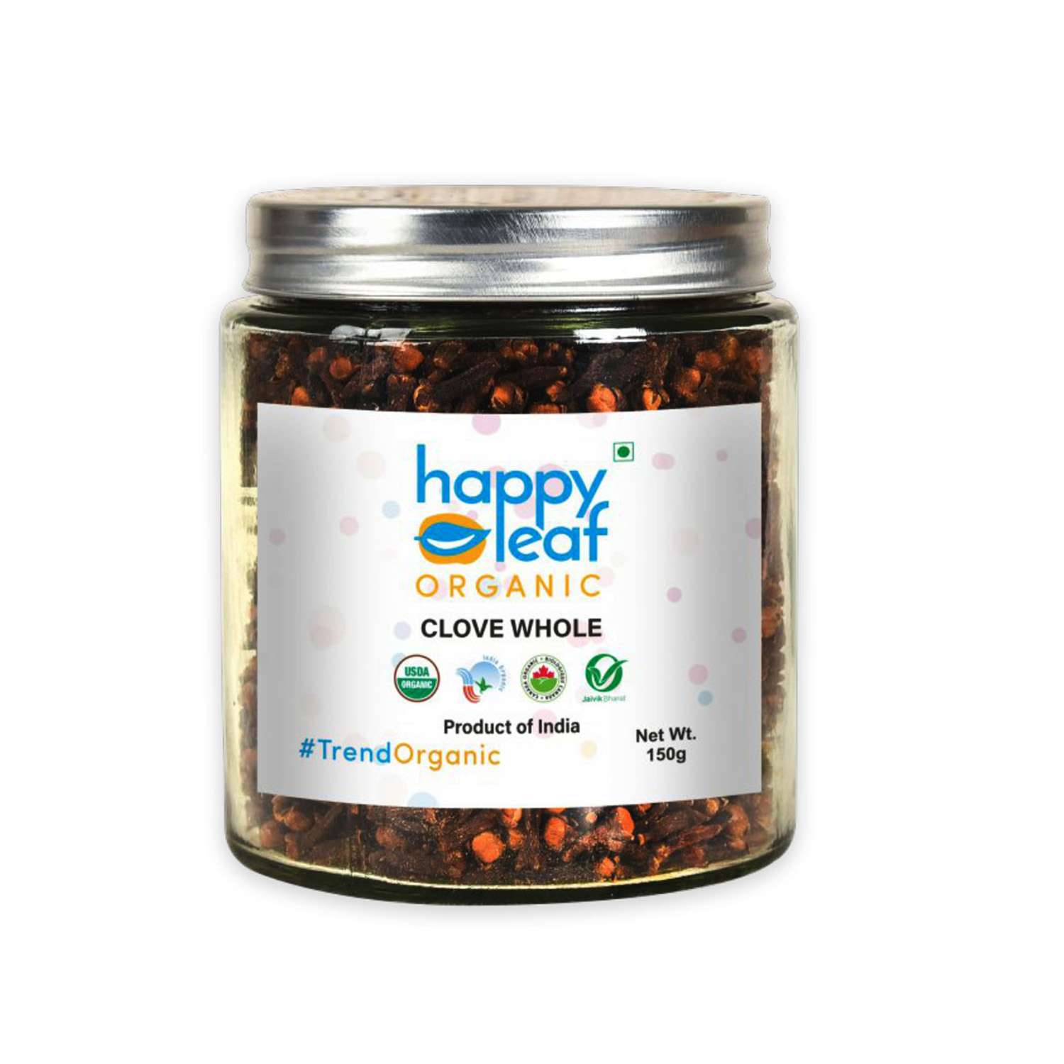 Happy Leaf Organic Clove Whole 150 grams