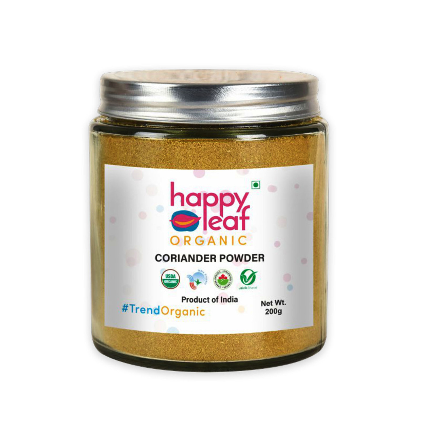 Happy Leaf Organic Coriander Powder 200 grams