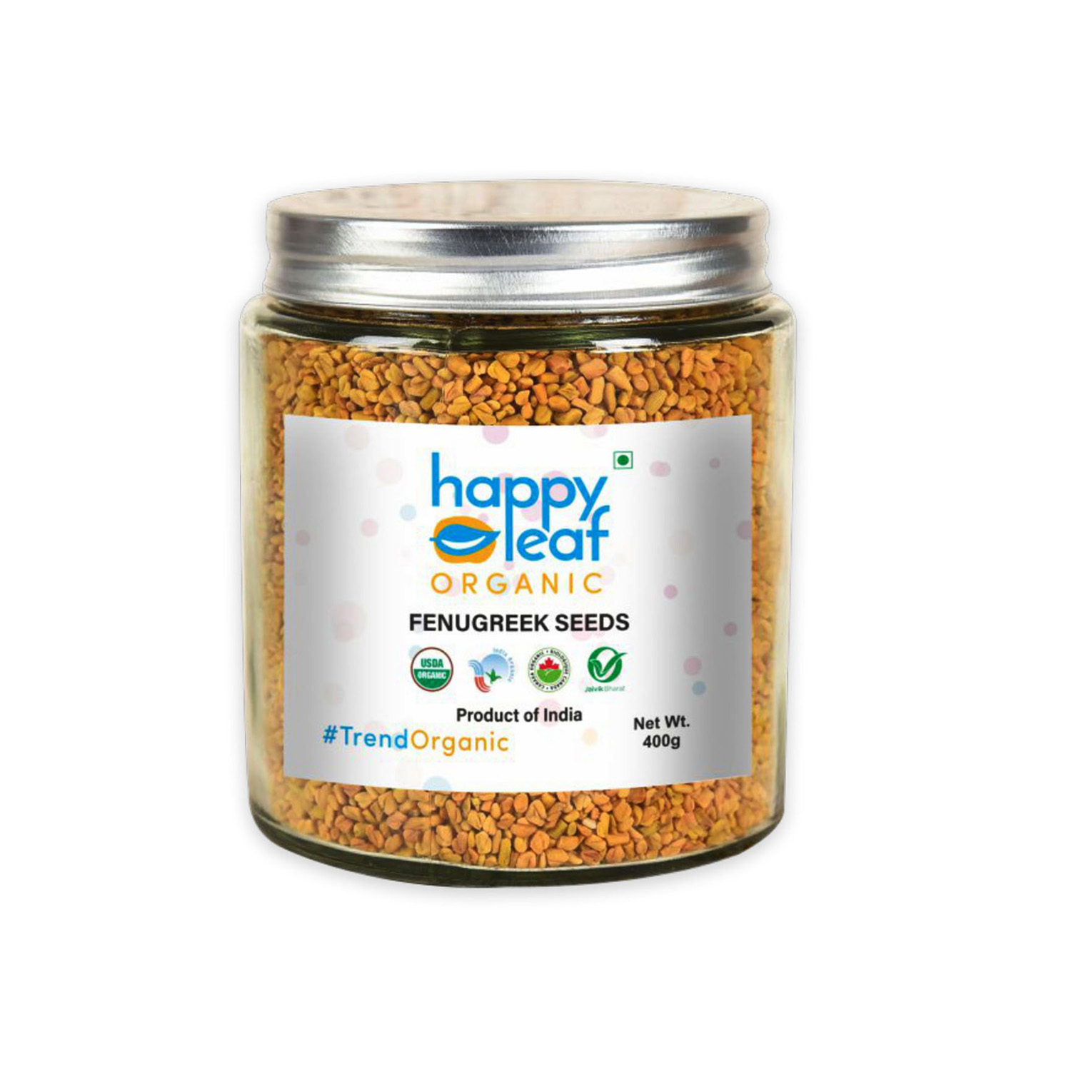 Happy Leaf Organic Fenugreek 400 grams