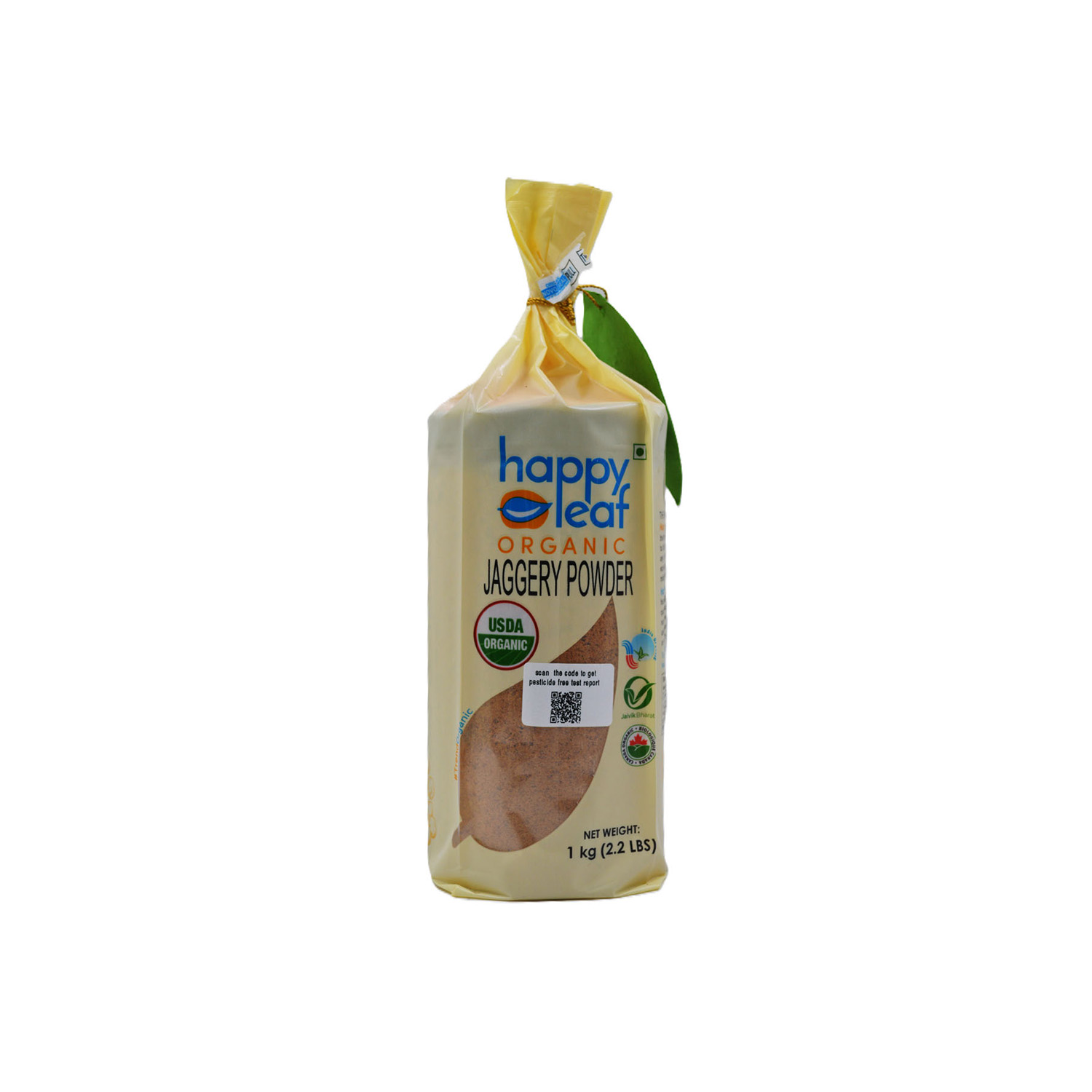 Happy Leaf Organic Jaggery Powder 1 Kilogram