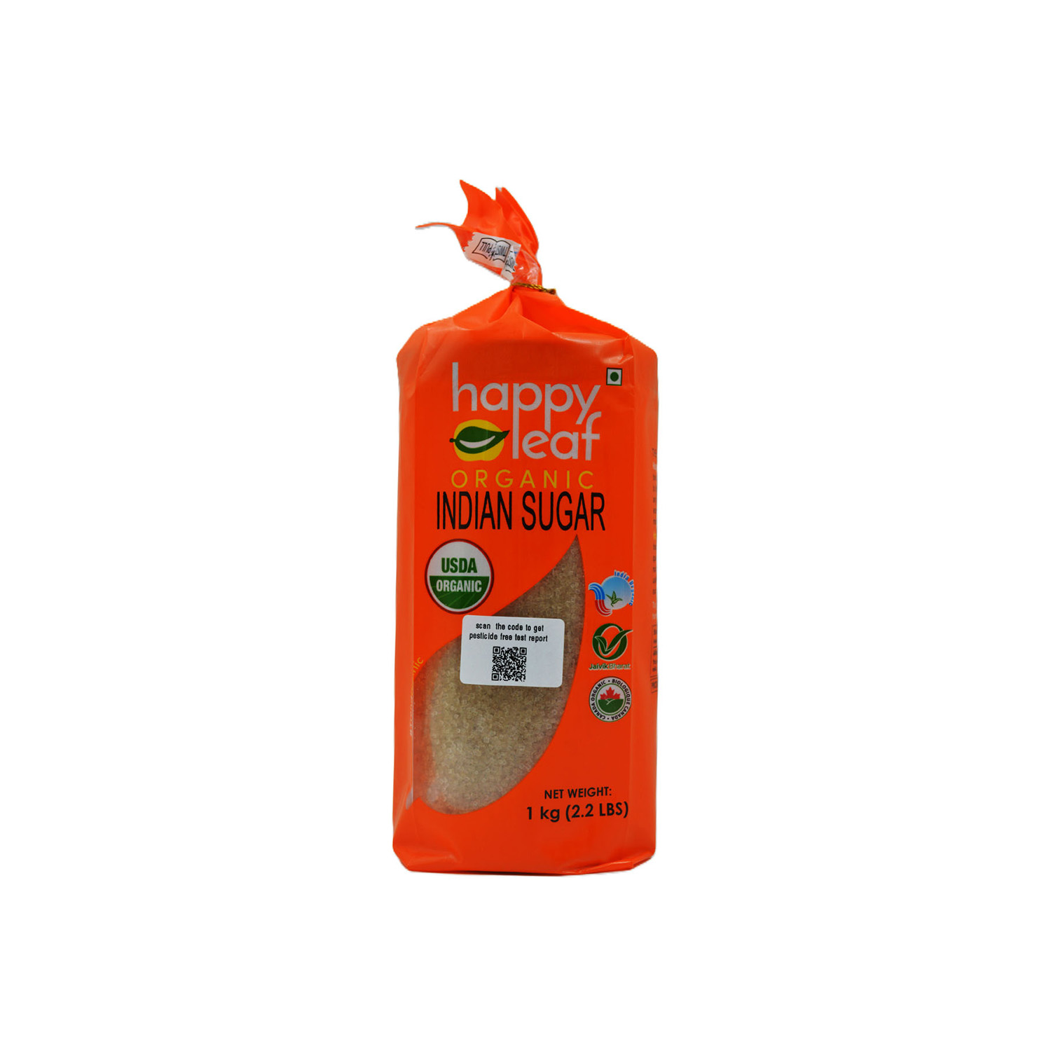 Happy Leaf Organic Sugar White 1 kilogram