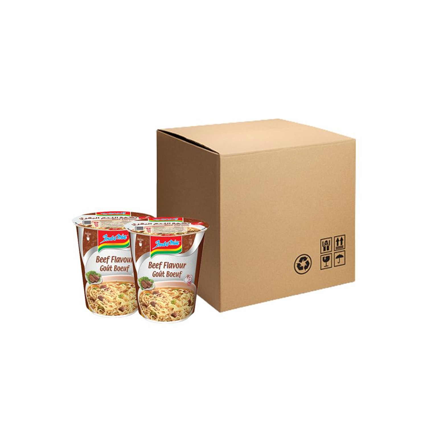 Indomie Cup Noodle Beef Flavor 60 grams
