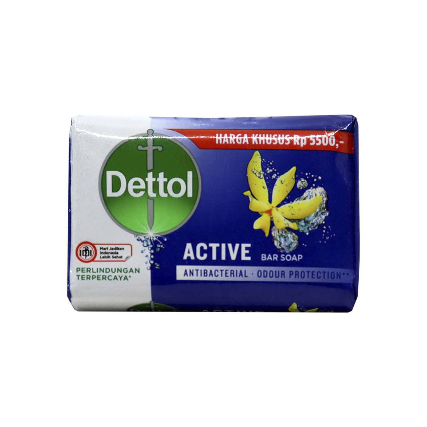 Dettol Soap Indonesia Blue 100 grams