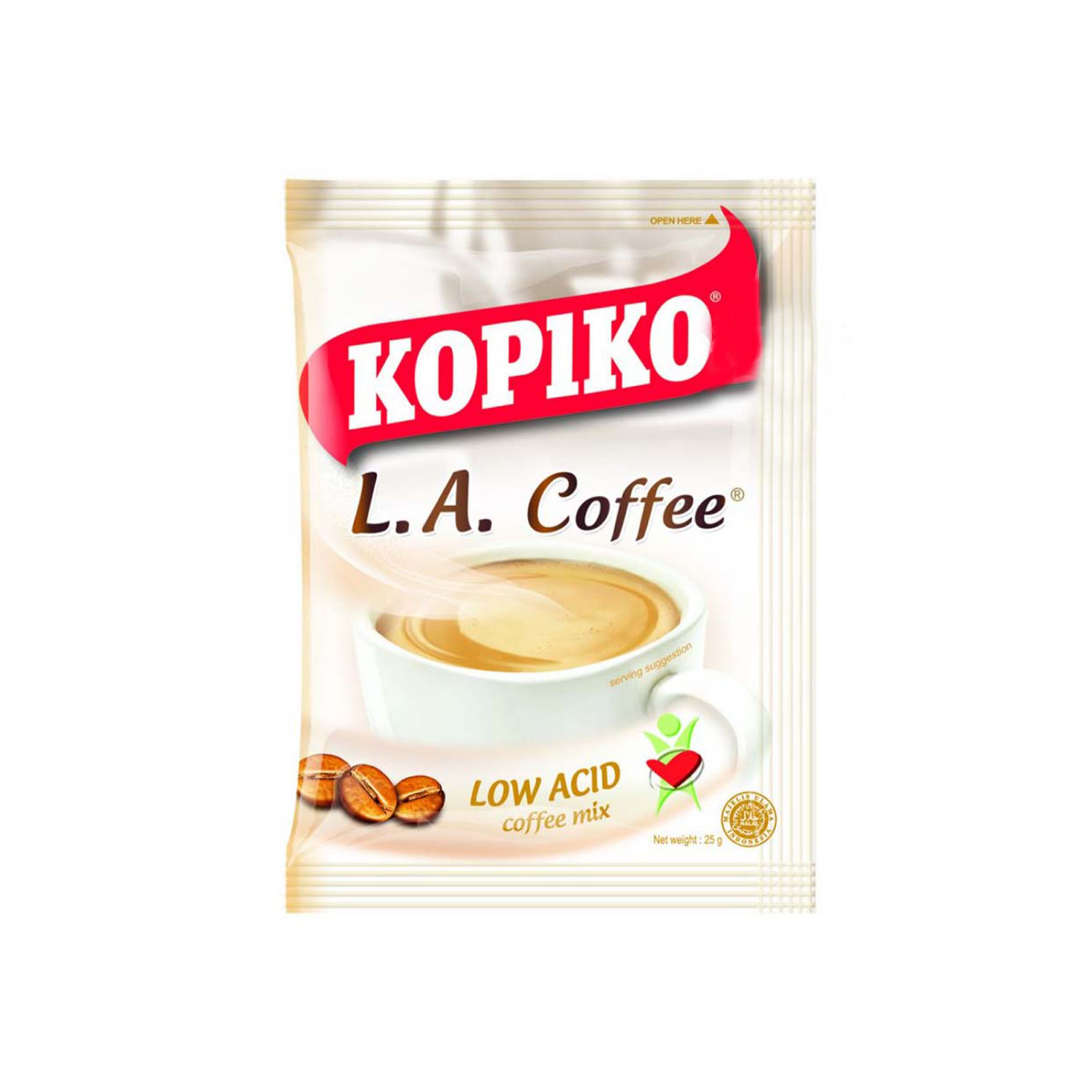 Kopika LA Coffee Mix Low Acid 10x25 grams