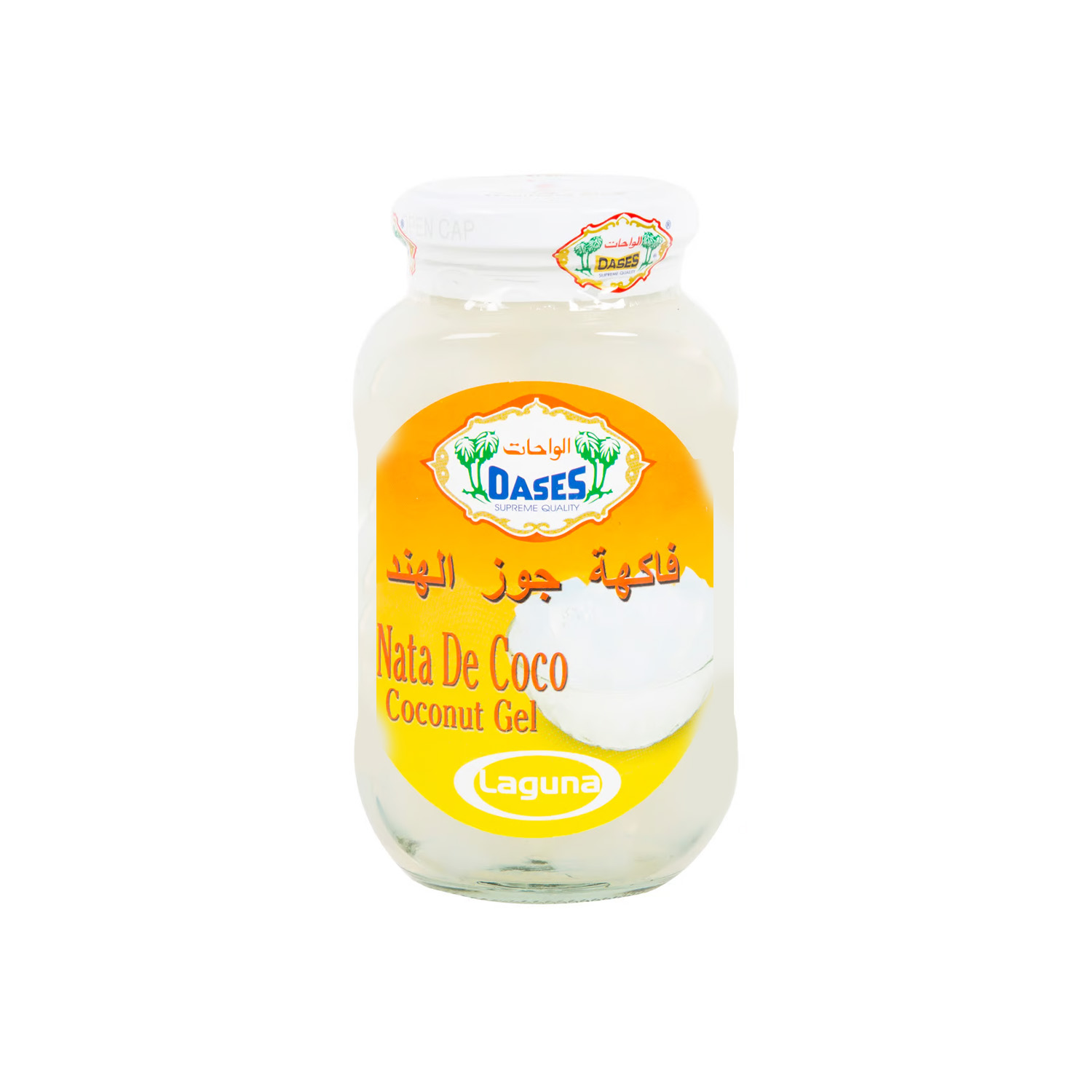 Oases Nata De Coco Coconut Gel White 340 grams