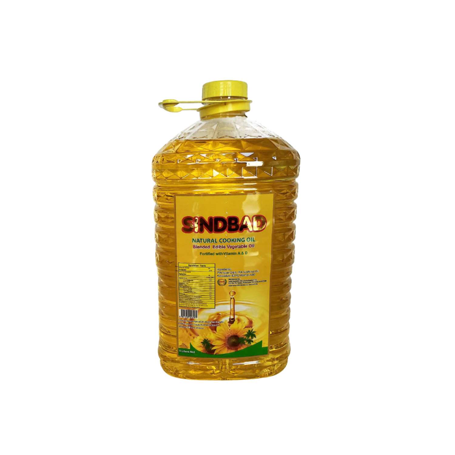 Sindbad Cooking Oil 5 Litres