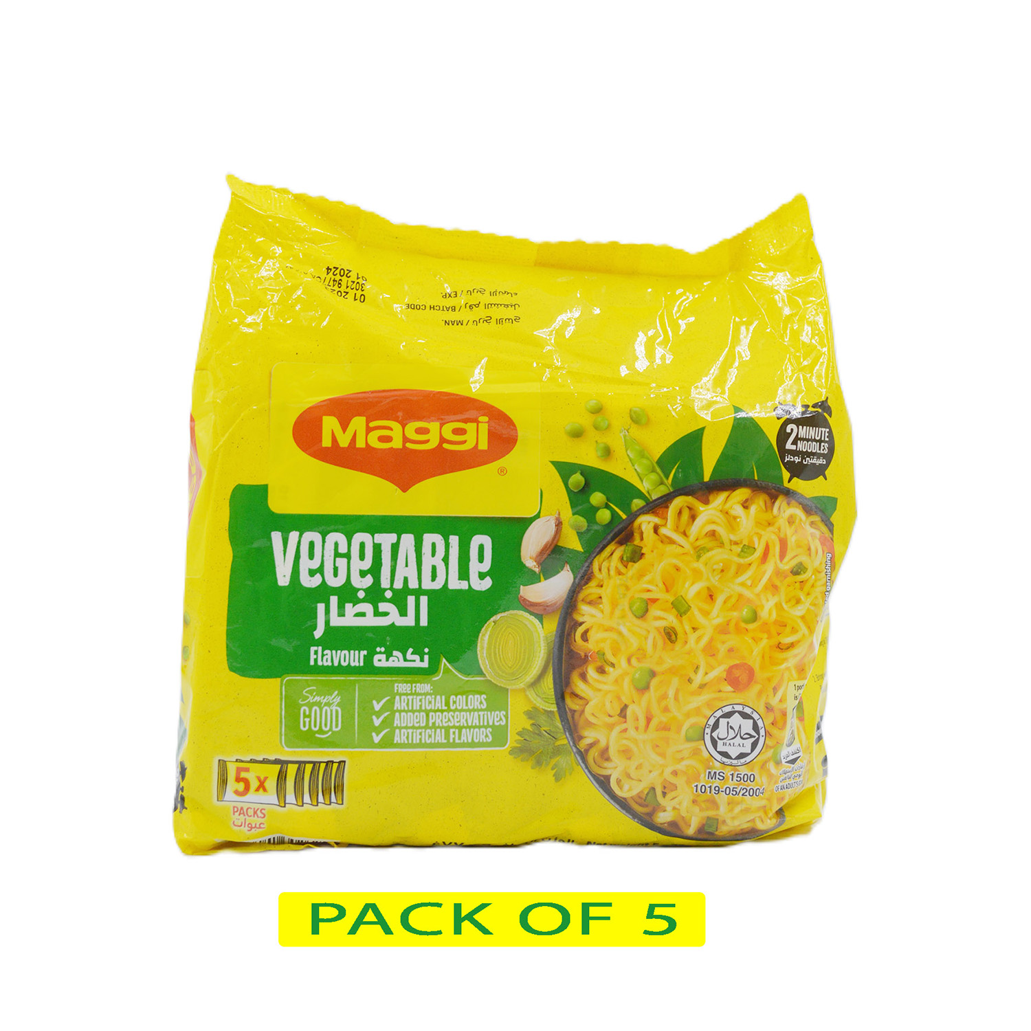 Maggi Vegetables Noodles 5x77 grams