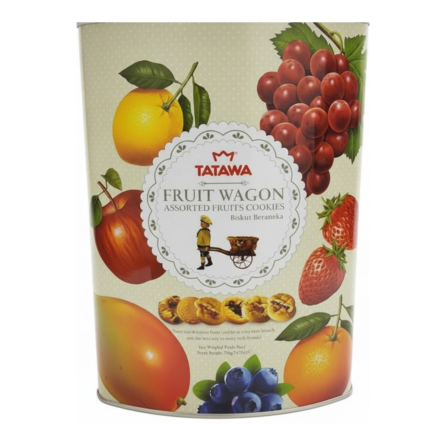 Tatawa Fruit Wagon Assorted Jam Filled Cookies 700 gm