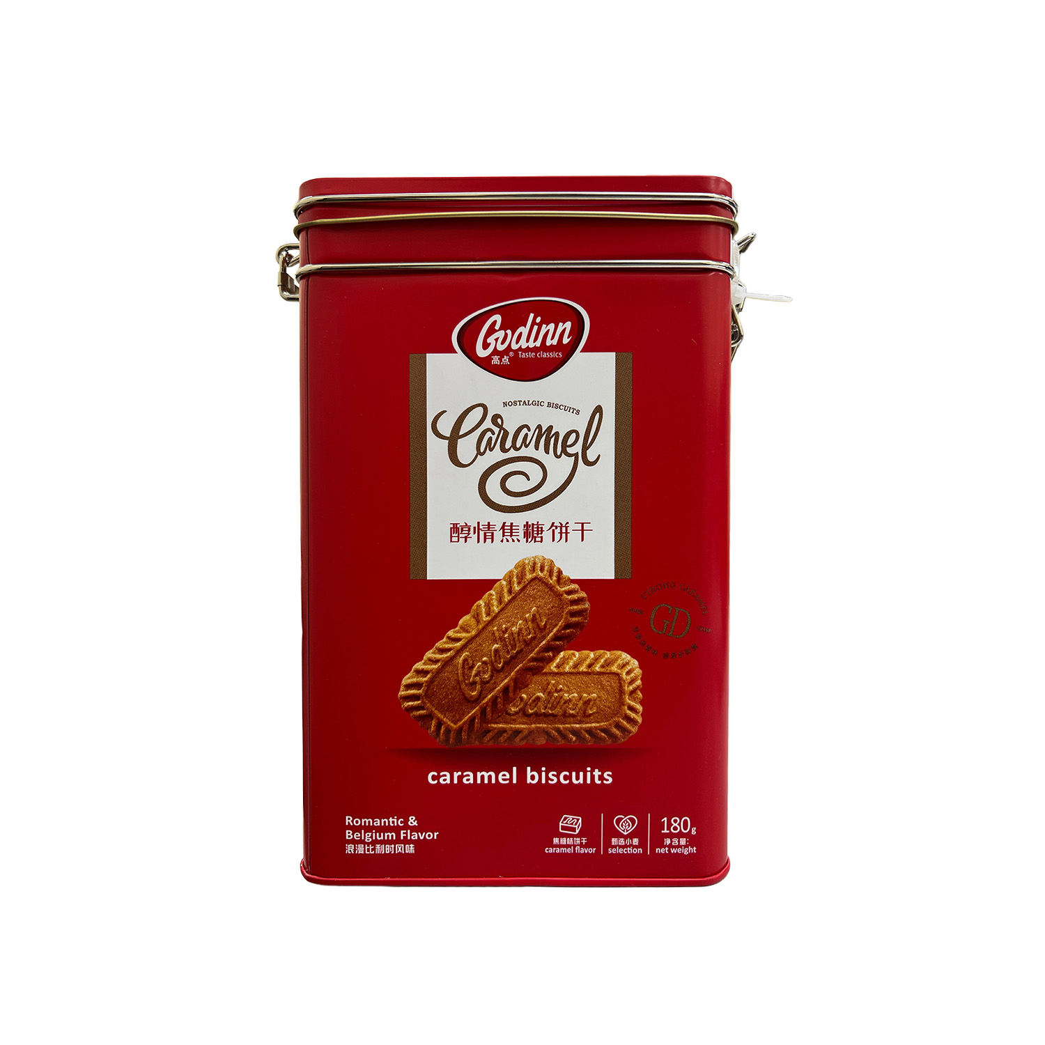 Godinn Caramel Biscuits 180Gm