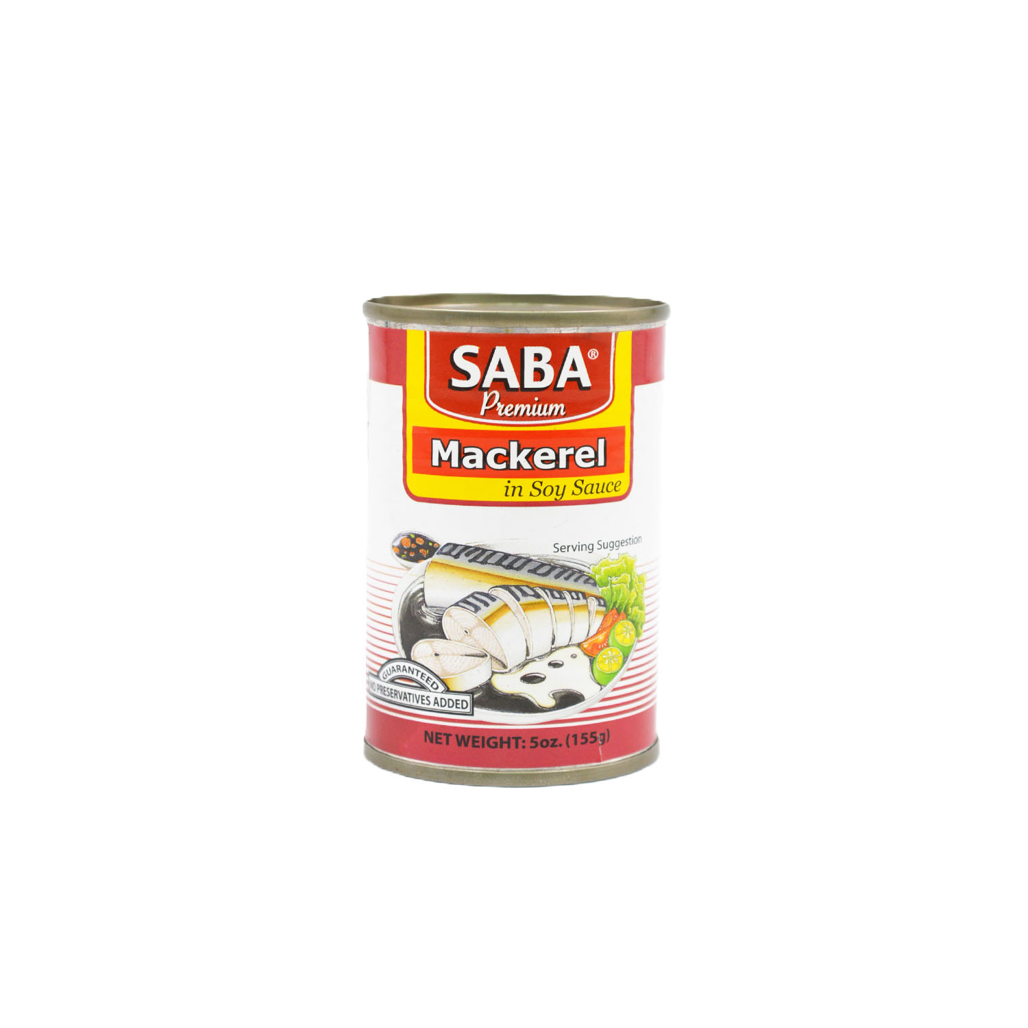 Saba Premium Mackerel In Soy Sauce 155 grams