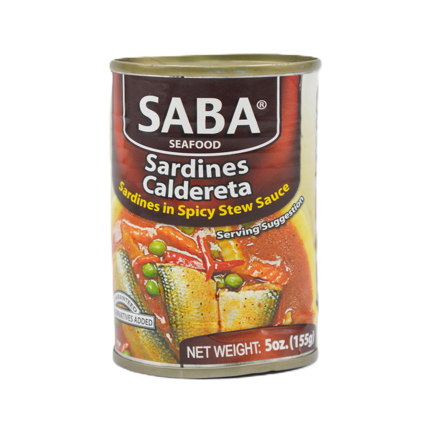 Saba Sardines Caldereta In Spicy Stew Sauce 155 grams